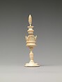 Chessmen (32), Ivory, ebony, German