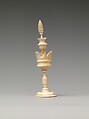 Chessmen (32), Ivory, ebony, German