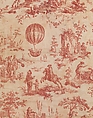 Pictorial print, Oberkampf Manufactory (French, active 1760–1843), Linen, French, Jouy-en-Josas