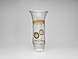 Storm shade (one of a pair), Glass, Italian, Venice or Austrian, Innsbruck