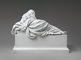 The Penitent Magdalene, Meissen Manufactory (German, 1710–present), Hard-paste biscuit porcelain, German, Meissen