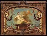 Allegorical subject, French Painter , first quarter 18th century French, Oil on canvas; oak enframement, French