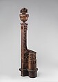 Newel post, Oak (?), wax-polished, French