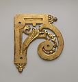 Set of four corner ornaments, Gilt bronze, French