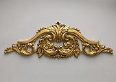 Apron ornament, Gilt bronze, French
