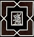 Cabinet, Attributed to Herman Doomer (Dutch, Anrath ca. 1595–1650 Amsterdam), Oak veneered with ebony, snakewood, rosewood, kingwood, cedar and other woods; mother-of-pearl, ivory, green stained bone, Dutch, Amsterdam