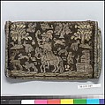 Letter case, Silk and  metal thread, French