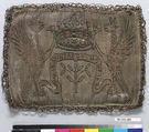 Bag, Silk and metal thread, French