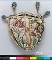 Purse, Silk, glass beads, French