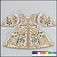 Statue robe, Silk, metal thread, linen, Austrian