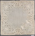 Handkerchief, J.J. Nef, Cotton, linen, Swiss, Herisau, Appenzell Canton