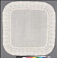 Handkerchief, French or Swiss