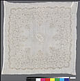 Handkerchief, probably French