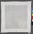 Handkerchief, Linen, French
