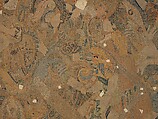 The Abduction of Helen from a set of The Story of Troy, Probably based on a woodcut by Bernard Salomon (French, ca. 1508–ca. 1561), Cotton, embroidered with silk and gilt-paper-wrapped thread, pigment, Chinese, Macao