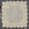 Handkerchief, Linen, French