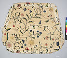 Chair seat covers (set of four), Linen, wool, French