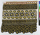 Fragment, Linen and silk, bobbin lace, Hungarian-Slovak (Nove Mesta ?)