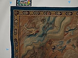 Gluttony from a set of The Seven Deadly Sins, Pieter Coecke van Aelst (Netherlandish, Aelst 1502–1550 Brussels), Wool, silk, silver-gilt thread
19-23 warps per inch, 8-10 per cm., Netherlandish, probably Brussels