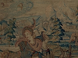 Gluttony from a set of The Seven Deadly Sins, Pieter Coecke van Aelst (Netherlandish, Aelst 1502–1550 Brussels), Wool, silk, silver-gilt thread
19-23 warps per inch, 8-10 per cm., Netherlandish, probably Brussels