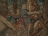Gluttony from a set of The Seven Deadly Sins, Pieter Coecke van Aelst (Netherlandish, Aelst 1502–1550 Brussels), Wool, silk, silver-gilt thread
19-23 warps per inch, 8-10 per cm., Netherlandish, probably Brussels