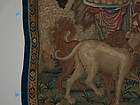 Gluttony from a set of The Seven Deadly Sins, Pieter Coecke van Aelst (Netherlandish, Aelst 1502–1550 Brussels), Wool, silk, silver-gilt thread
19-23 warps per inch, 8-10 per cm., Netherlandish, probably Brussels