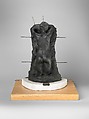 Casting model after Rodin's "Sorrow" (5 of 10), Coubertin Foundry, Plaster, clay, wax, ceramic, bronze, French