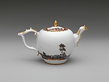 Teapot (part of a service), Meissen Manufactory (German, 1710–present), Hard-paste porcelain, German, Meissen