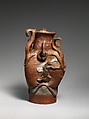 Vessel with Women and Goats, Paul Gauguin (French, Paris 1848–1903 Atuona, Hiva Oa, Marquesas Islands), Stoneware, French, Paris
