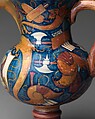 Ewer, Workshop of Maestro Giorgio Andreoli (Italian (Gubbio), active first half of 16th century), Maiolica (tin-glazed earthenware), lustered, Italian, Gubbio