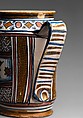 Two-handled vase, Maiolica (tin-glazed earthenware), lustered, Italian, probably Gubbio