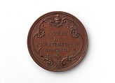 Philip Stanhope, 4th Earl of Chesterfield (1694–1773), Medalist: Jacques-Antoine Dassier (Swiss, Geneva 1715–1759 Copenhagen), Bronze, Swiss