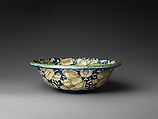 Bowl with Allegory of Peace, Maiolica (tin-glazed earthenware), Italian, Venice or Duchy of Urbino (possibly Pesaro)