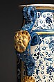Albarello with arms of Leonardo Buonafede, Maiolica (tin-glazed earthenware), Italian, probably Montelupo