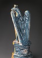 Crowned eagle (one of a pair), Perhaps Workshop of Ippolito Rombaldoni (Italian, active Urbania, Marche, 17th century), Maiolica (tin-glazed earthenware), Italian, probably Urbania or Rome