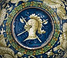 Bowl with Allegory of Peace, Maiolica (tin-glazed earthenware), Italian, Venice or Duchy of Urbino (possibly Pesaro)