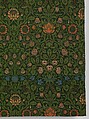 Violet and Columbine, Designed by William Morris (British, Walthamstow, London 1834–1896 Hammersmith, London), Wool, British, Merton Abbey, Surrey