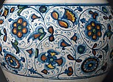Storage jar, Maiolica (tin-glazed earthenware), Italian, possibly Venice