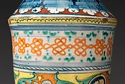 Albarello, Maiolica (tin-glazed earthenware), Italian, Siena