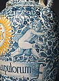 Drug vase (one of a pair), Maiolica (tin-glazed earthenware), Italian