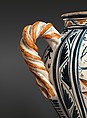 Vase with love motifs, Maiolica (tin-glazed earthenware), Italian, Deruta