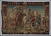 The Seizure of Cassandra by Ajax from a set of The Horses, Frans Cleyn (German, Rostock 1582–1658 London), Wool, silk (16-19 warps per inch, 6-7 per cm.), British, probably Mortlake