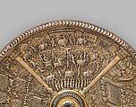 Julius Caesar tazza, Gilded silver, Netherlandish?