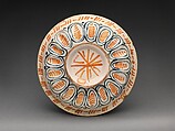 Basin or bowl with Laura Bella, Maiolica (tin-glazed earthenware), Italian, probably Faenza
