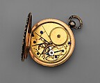 Watch, Watchmaker: Firm of Bautte et Moynier (Swiss, partnership 1826–31), Case: enameled gold; Movement: gilded brass and steel with ruby endstones, Swiss, Geneva