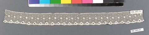 Piece, Bobbin lace, British, Northamptonshire