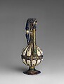 Ewer or cruet, Painted enamel on copper, partly gilt, Italian, Venice