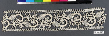 Fragment, Bobbin lace, Italian