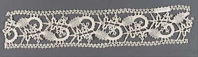 Fragment, Bobbin lace, Italian