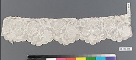 Fragment, Drawnwork, German, Saxony